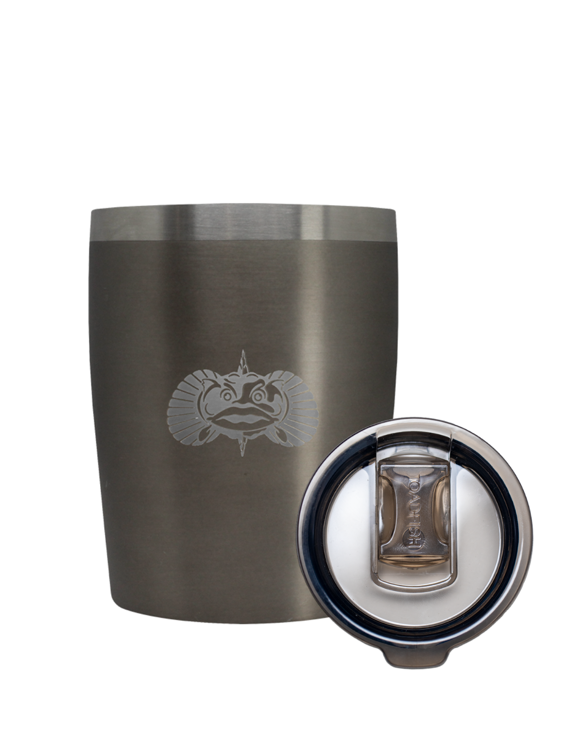 Toadfish Toadfish Non-tipping 10oz Insulated Stainless Steel Rocks Tumbler With Easy Slide Lid