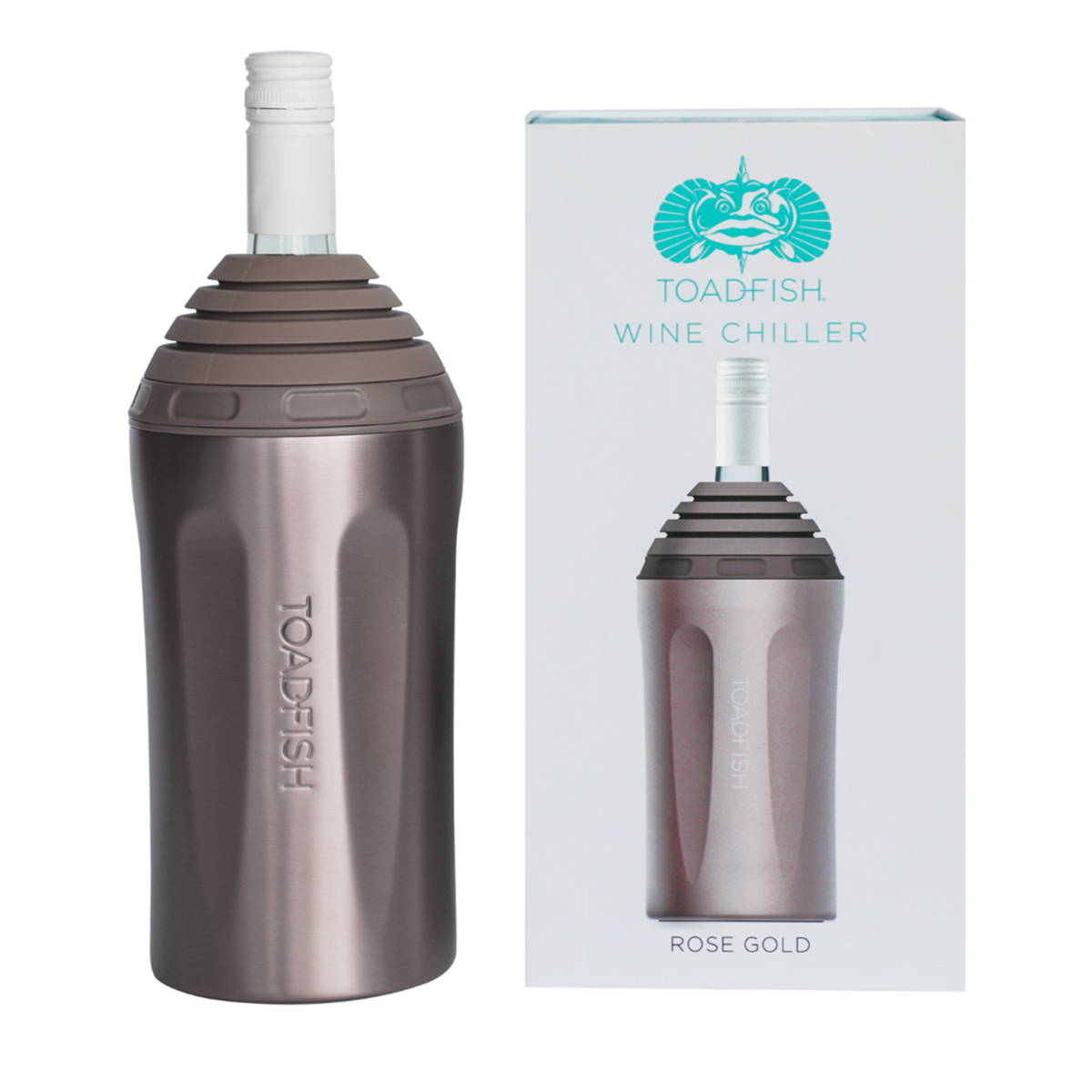 Toadfish Toadfish Insulated Wine Chiller With Flexi-lock Pouring, Fits Most Bottles